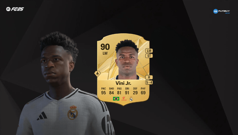 Vinicius Junior no Ultimate Team do EA FC 25