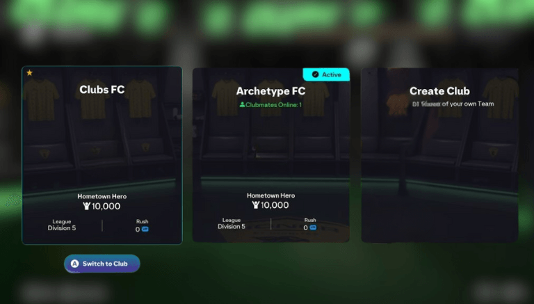 ¿Cómo funciona el modo Clubs en EA FC 26? ¿Cómo funciona el modo Clubs en EA FC 26?