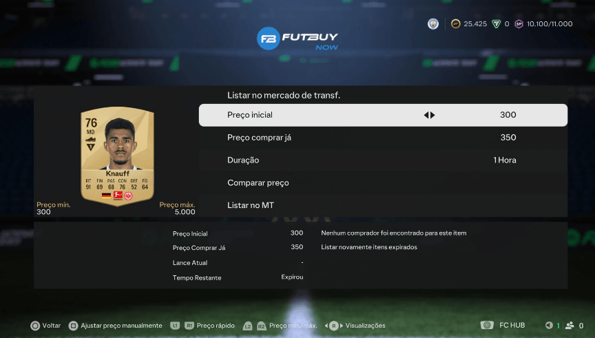 Imagem do artigo Guia Completo: Como Vender Jogadores no Ultimate Team FC 25 e Maximizar Seus Coins no blog da FutBuyNow sobre EA FC 26 Imagem do artigo Guia Completo: Como Vender Jogadores no Ultimate Team FC 25 e Maximizar Seus Coins no blog da FutBuyNow sobre EA FC 26